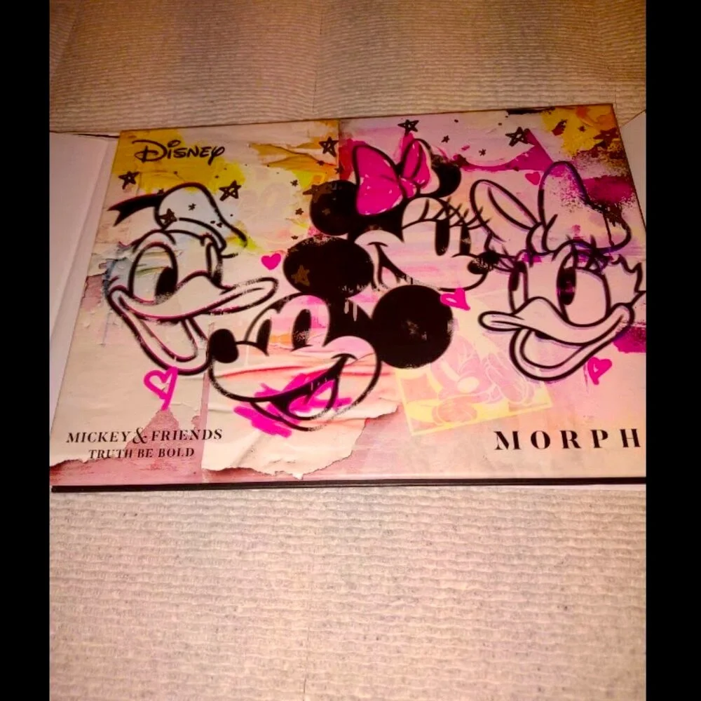 🎨🫟⚡️ Disney Mickey & Friends Palette Morphe  /Morphe eye shadow  , 35 colors